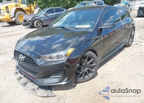 2020 Hyundai Veloster Turbo R-Spec from USA, damaged, VIN KMHTH6AB4LU031205